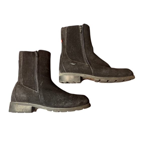 NexGrip Boots Ice Oslo 2 Winter Retractable Cleat Combine Black Womens 8 Leather - Picture 7 of 14